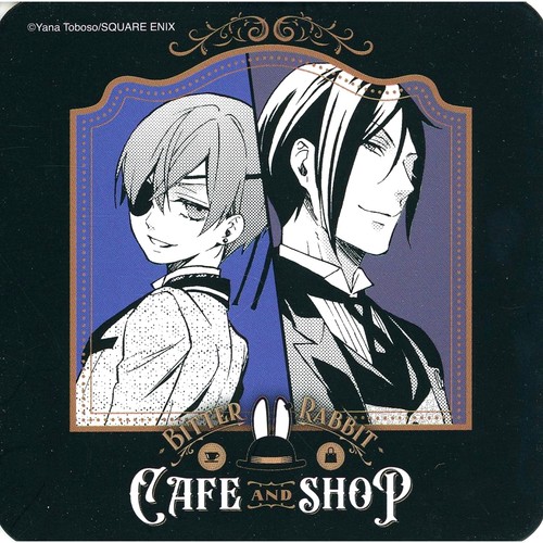 Sebastian and ciel coaster - ciel,